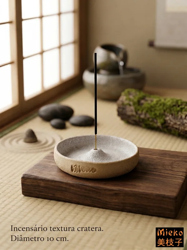 R$ 40 (PIX) R$ 50 (CARTÃO) IncensáRio Textura Cratera